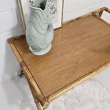 Rattan coffee table