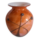 Vase en pate de verre. Signée Biot.