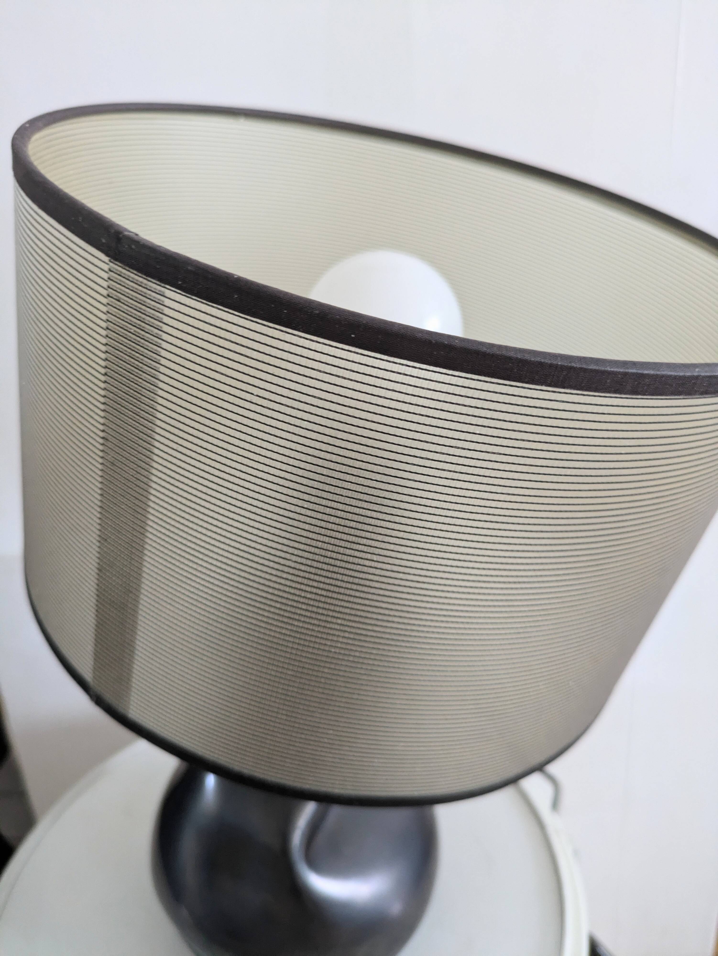 Vintage free form ceramic lamp