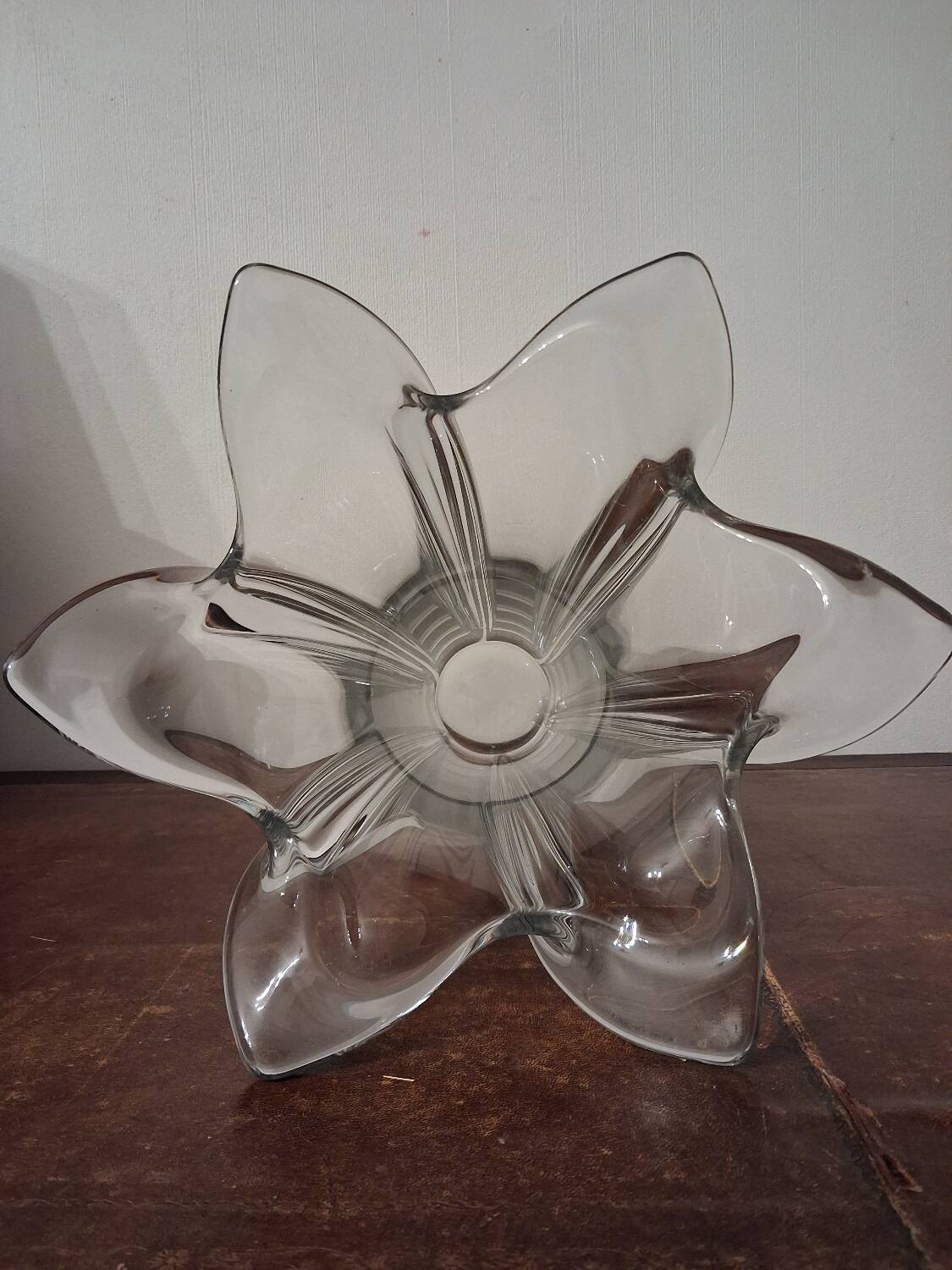 Large crystal vase Art Vannes