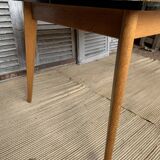 Table dining compass feet of the 60s