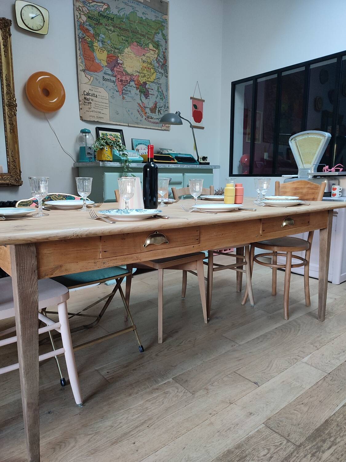 Farmhouse table