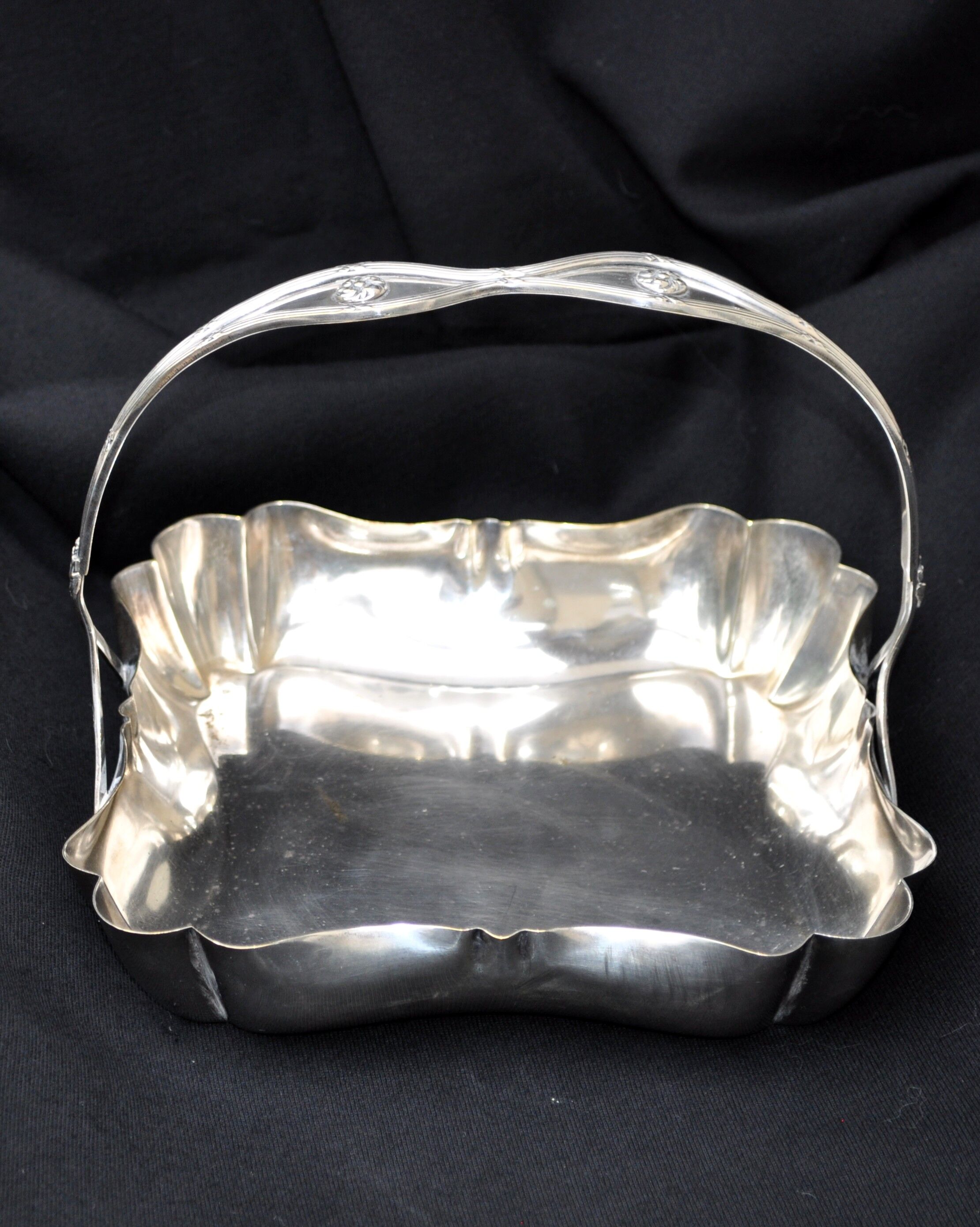 Silver metal tray by Roux Marquiand (rmRM