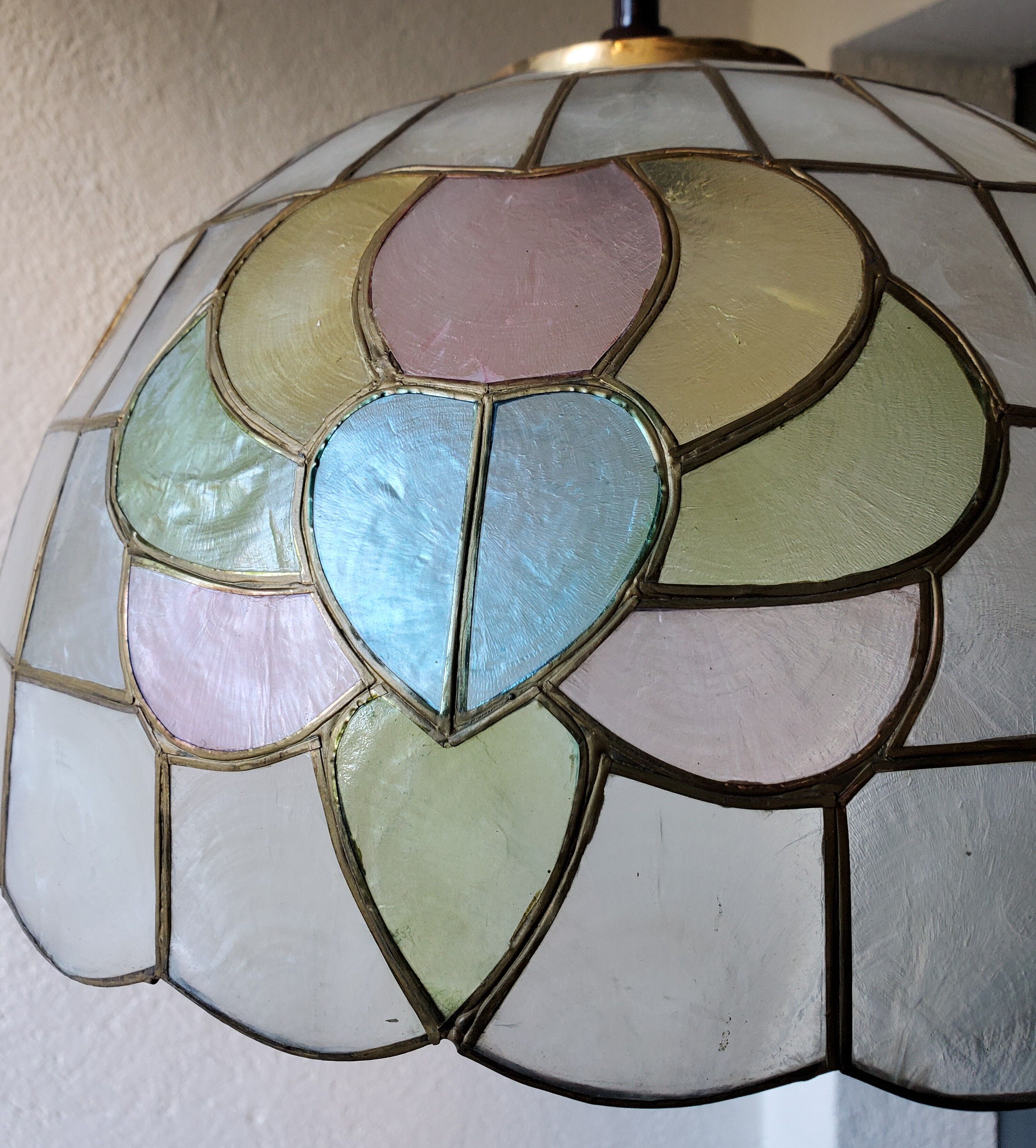 70's mother-of-pearl hanging
