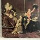Small painting on wood, Henri IV - Saint Germain en Laye