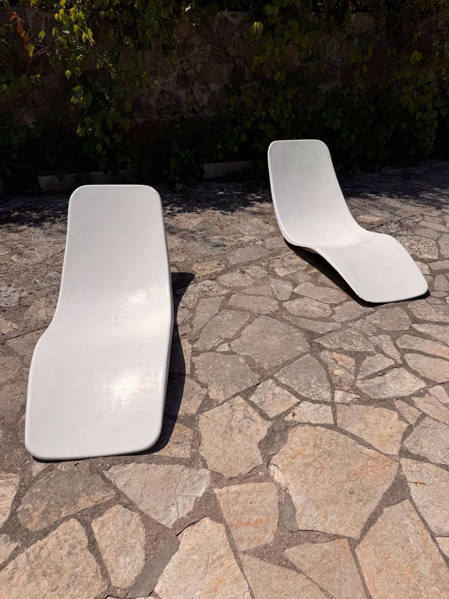 Lot de 3 chaises longues Zublena