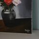 Painting Bouquet, still life, signed Marlier