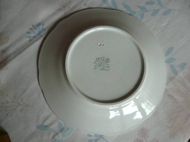 Luneville Rooster Plate