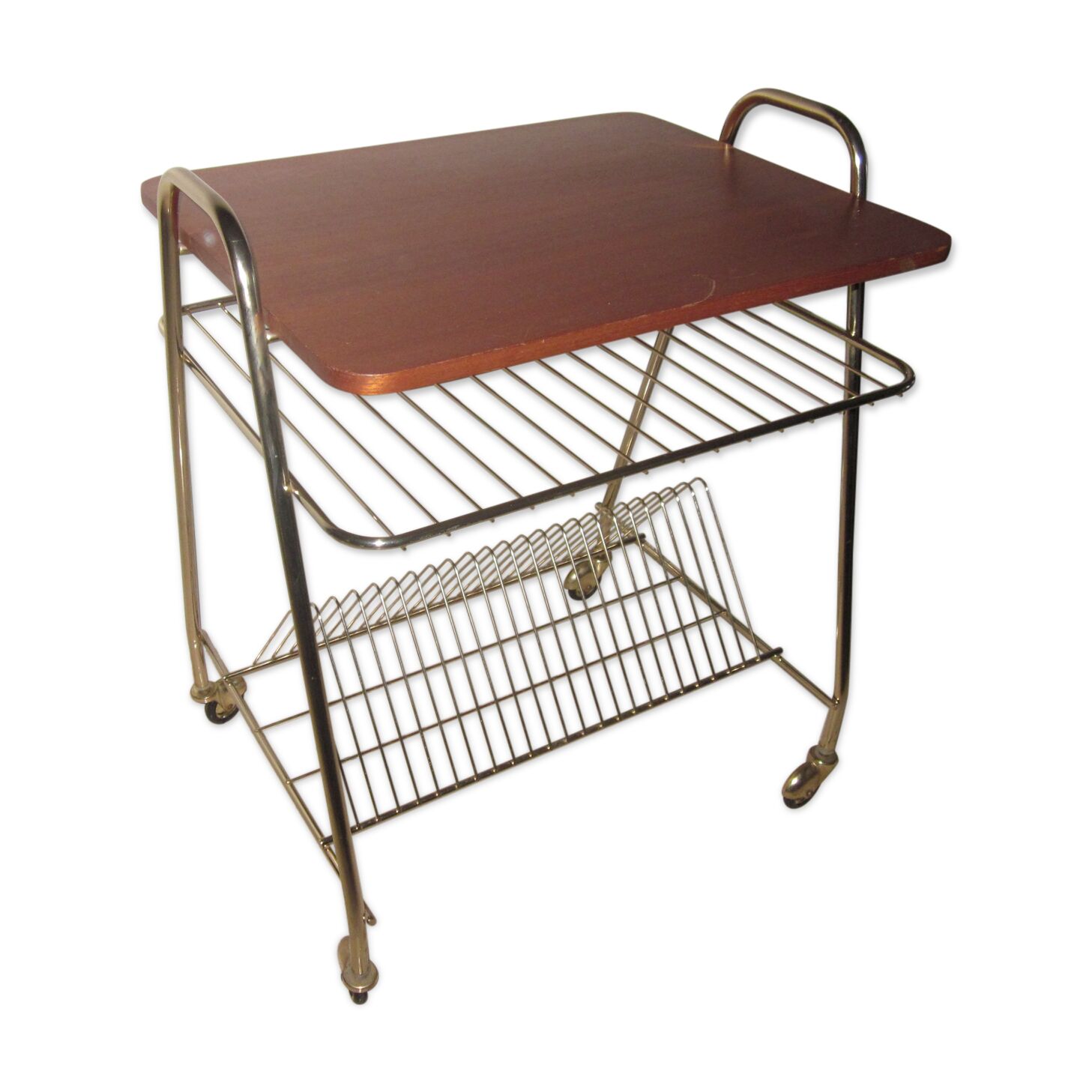 rolling table vinyl doors