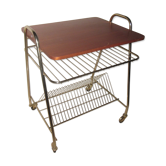 table roulante porte vinyles