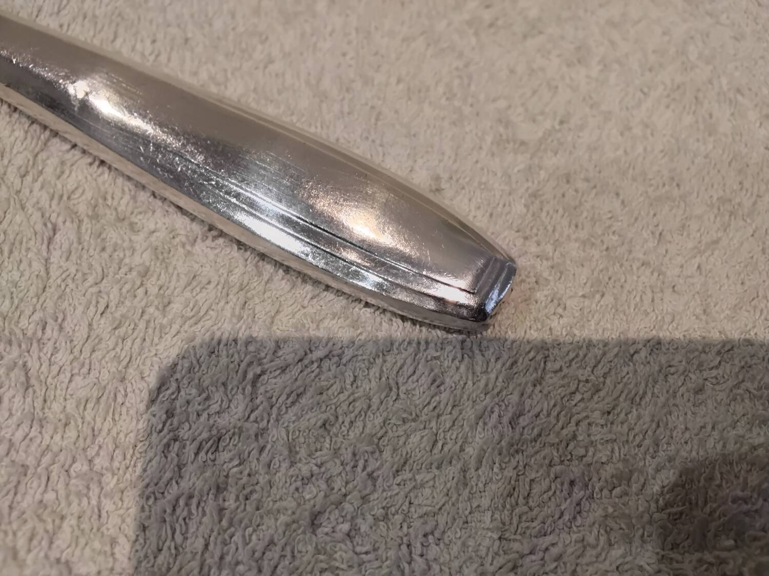 Art Deco silver-plated metal cheese knife by silversmith Apollo
