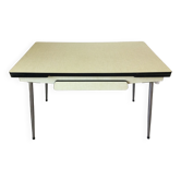 Water-green formica table