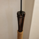 Rattan lamppost