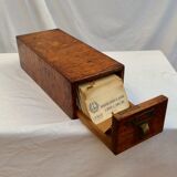 Old drawer with sea army file