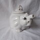 Elephant teapot in earthenware