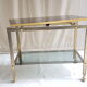 Console vintage plateau pivotant