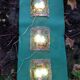 3 vintage sconces in Murano, 70s.