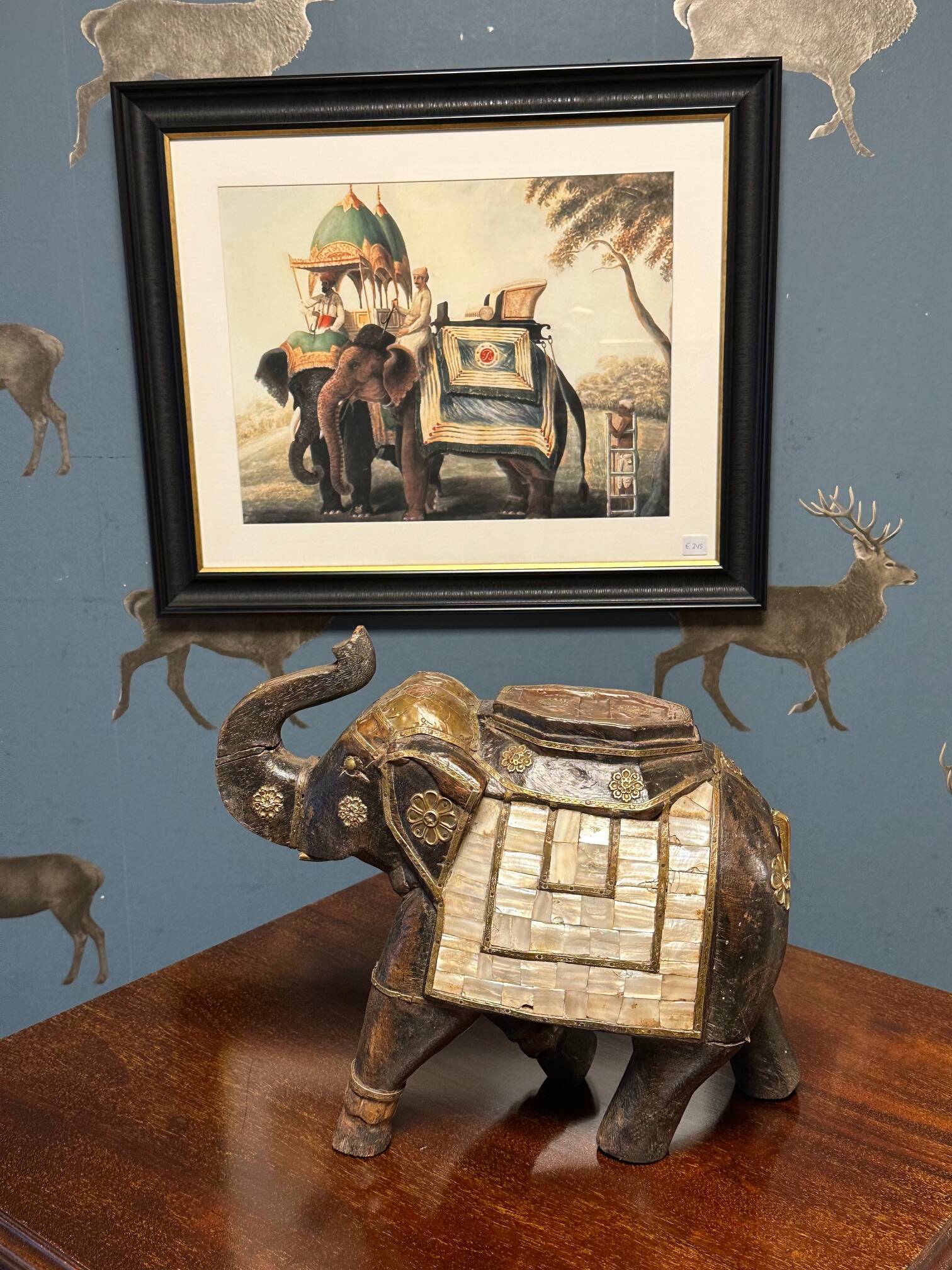 Antique revolving bookcase