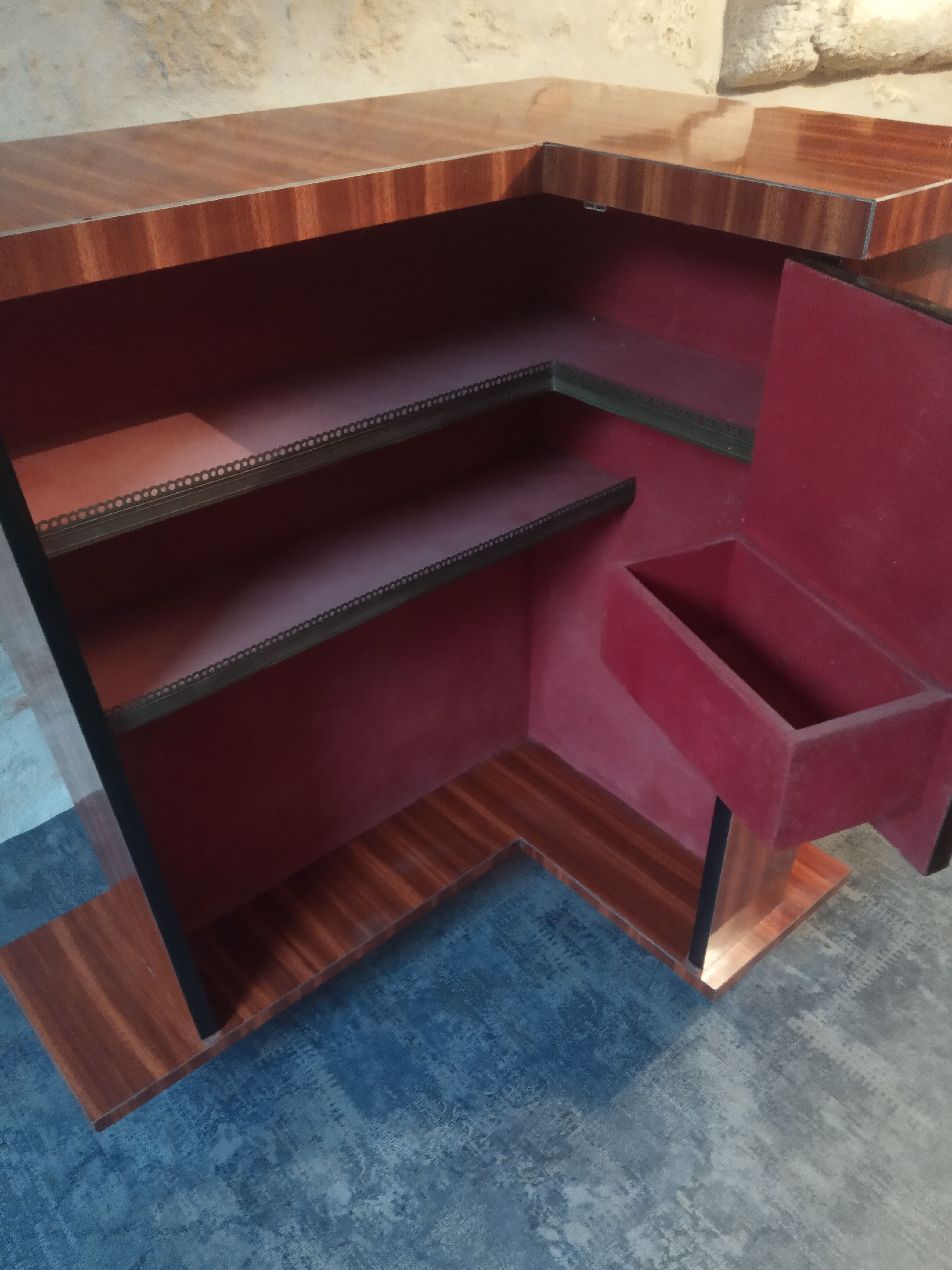 Comptoir de bar formica