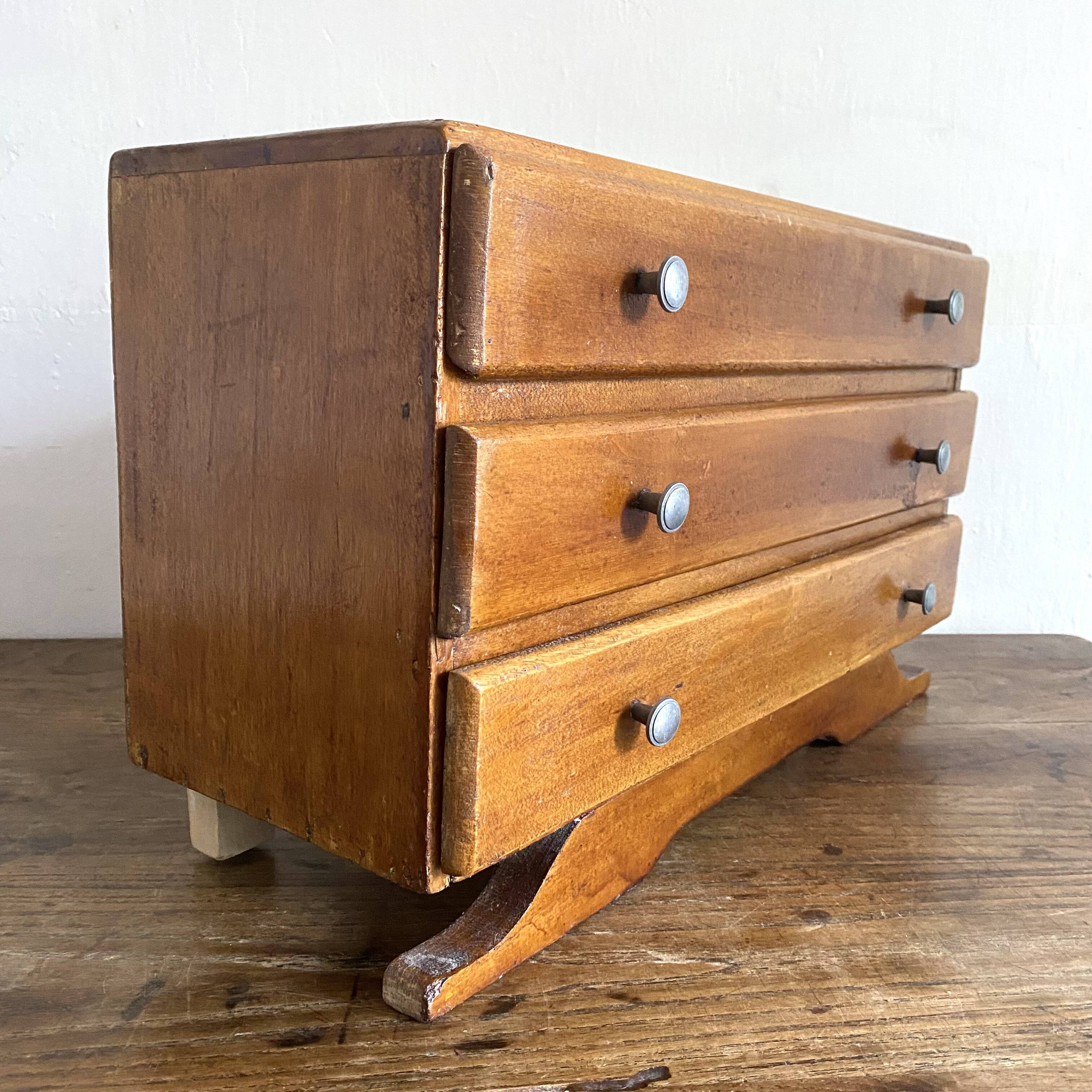Small piece of furniture with drawers from the 50s and 60s
