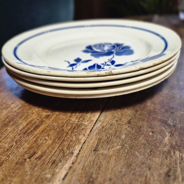 Assiettes plates moulin des loups Hamage, Maxime