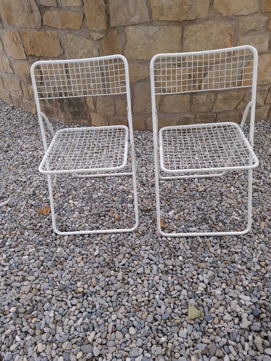 2 folding chairs from the 80s, Ikea, Niels Gammelgaard