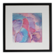 Nature morte abstraite #2, 32x32cm, Aquarelle, Pastel, Crayon