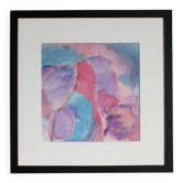 Abstract Still Life #2, 32x32cm, Watercolour, Pastel, Pencil