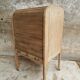 Antique roller shutter cabinet oak chest of drawers