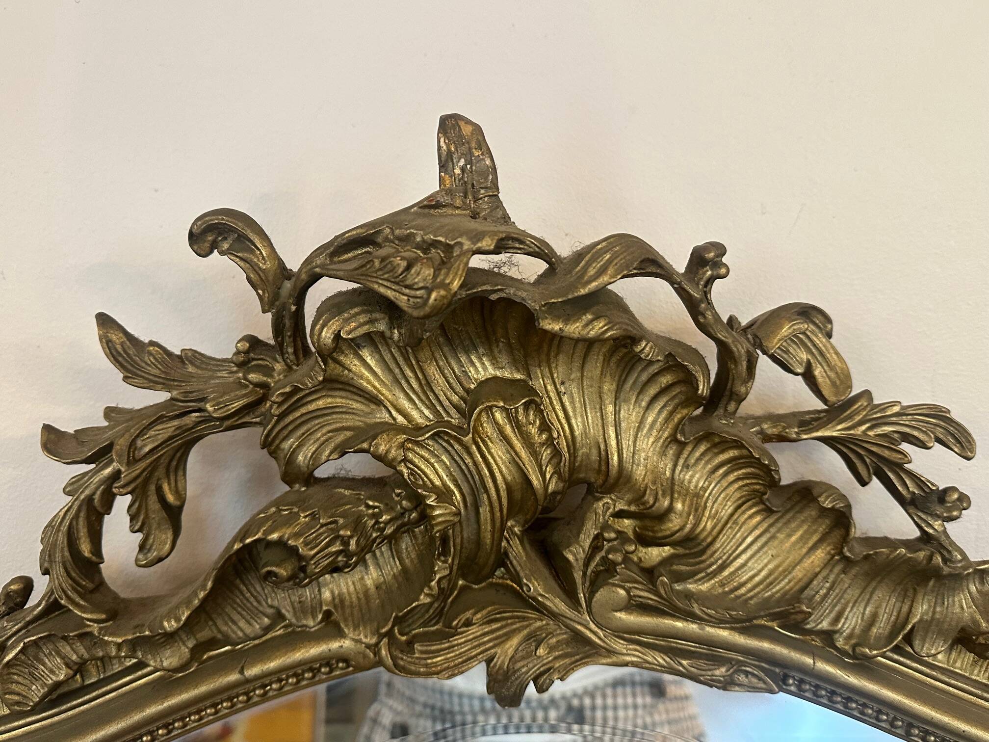 Antique mirror, circa 1900