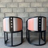 Pair of modernist armchairs