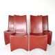 4 chaises "Ed Archer" , Philippe Starck, Driade, 1980's