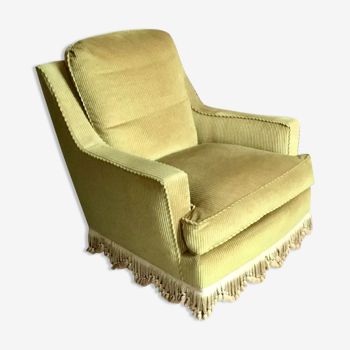 Toad armchair in corduroy bright