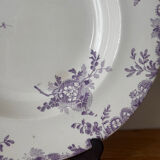 Sublime hollow plate Terre de Fer Longwy Hanoi