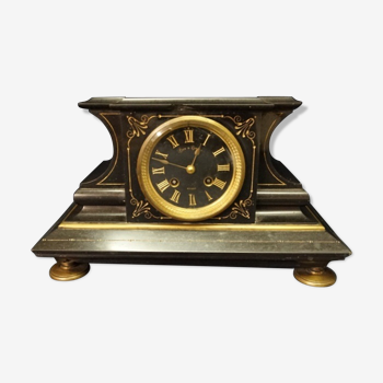 Horloges de cheminée en marbre époque Napoléon III