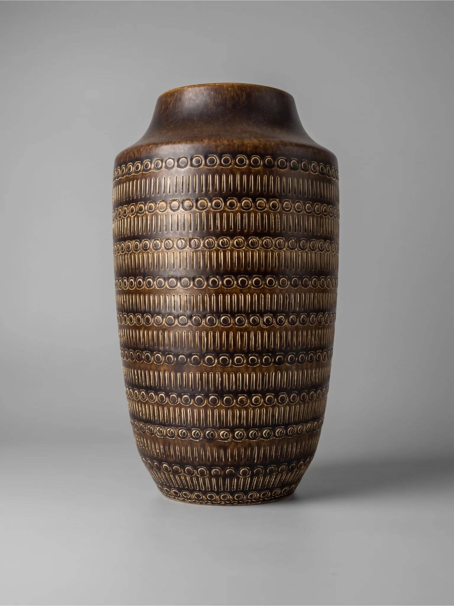 Large vase Dümler & Breiden 114-35 West Germany – Vintage ceramic 35 cm