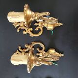 Golden wall ensemble