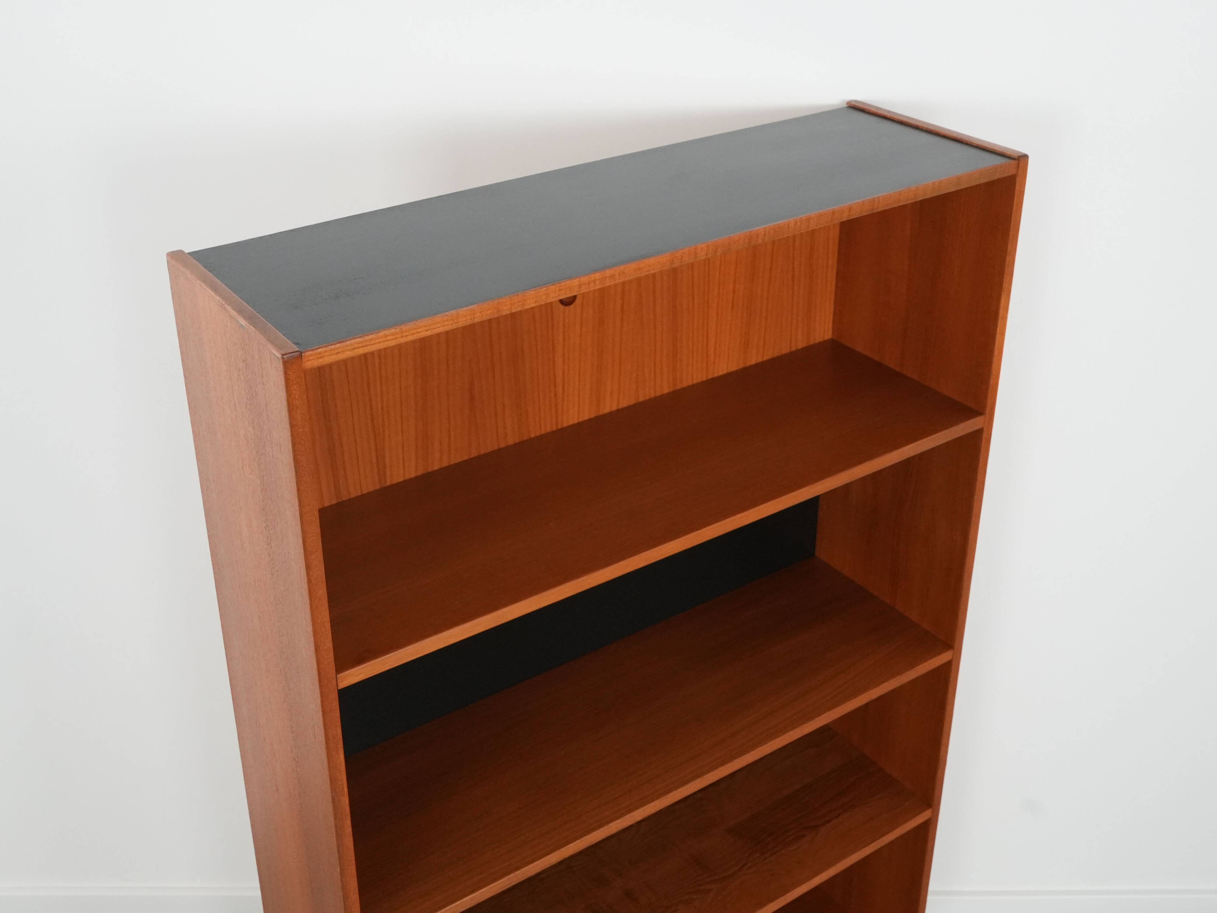 Teak bookcase, Danish design, 1970s, production: Denmark