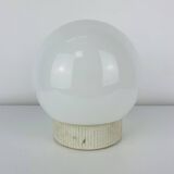 Vintage opaline ball wall light