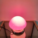 Pink mushroom lamp