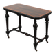 Table d'appoint anglaise avec incrustations en bois par John Taylor & Sons, XIXe siècle
