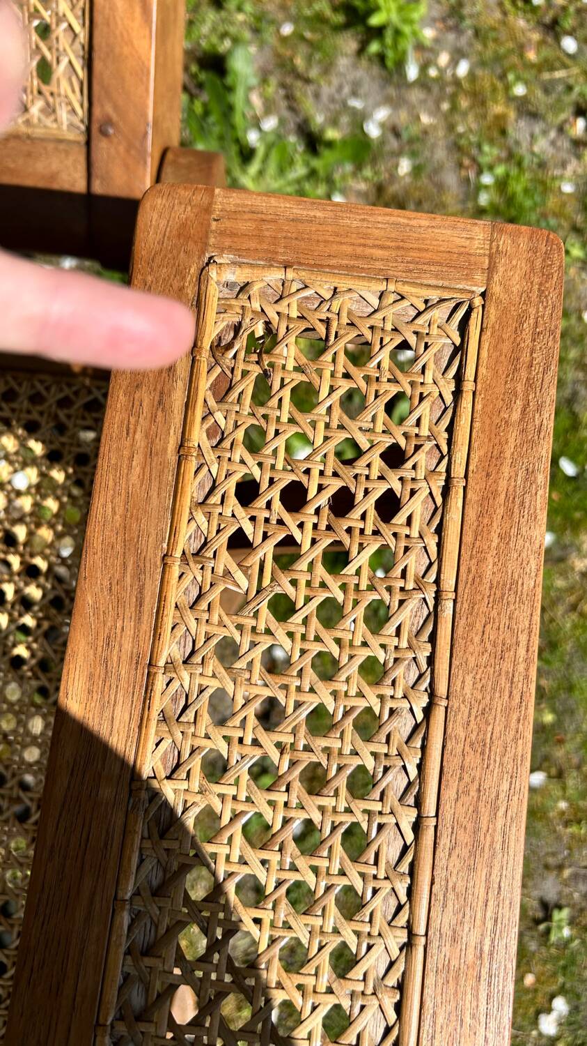 Cane lounge chair 1930/1950