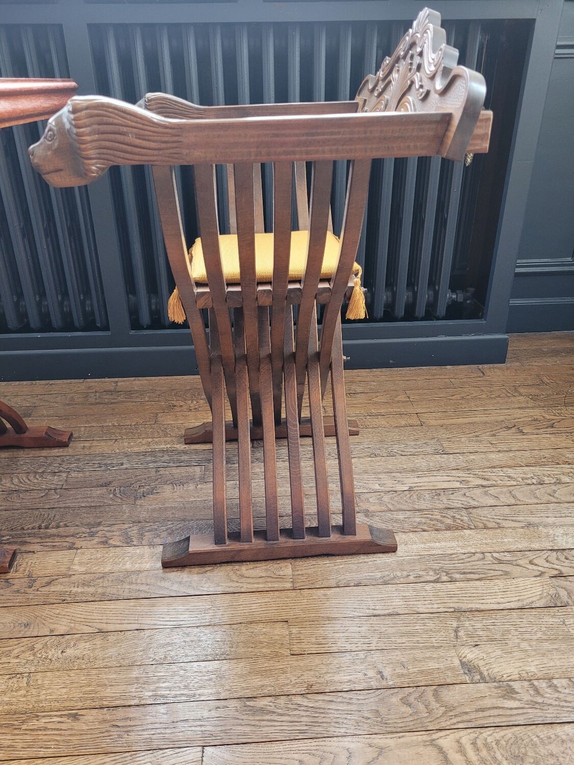 Set gaming tableacec armchairs Dagobert 1930