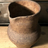 Pottery pitcher Lempereur Sars signed