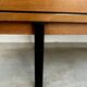 Ancienne enfilade vintage style scandinave design des années 60 bois pied métal