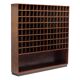 Vintage wine cabinet / shop cabinet with 120 compartments from the 1960s