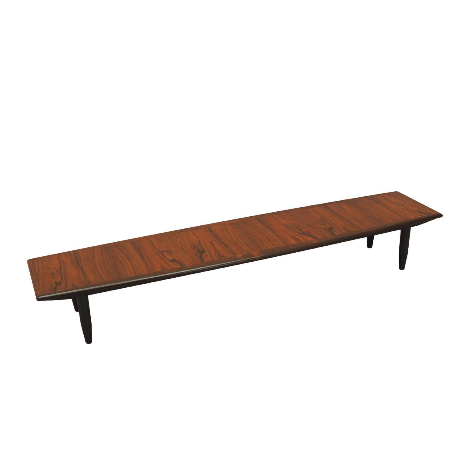 Danish Rosewood Veneer Lowboard – Mid-Century Modern, 1970s