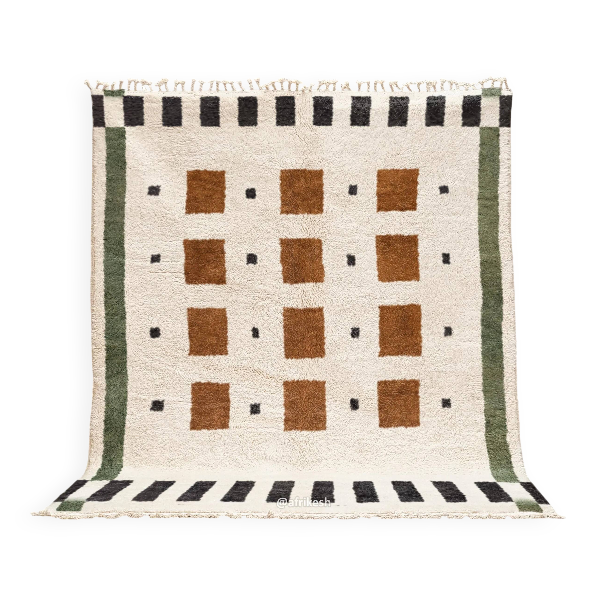 Handmade traditional carpet 250cm x 150cm Moroccan