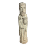 Ancient Roman style statuette of a wise man