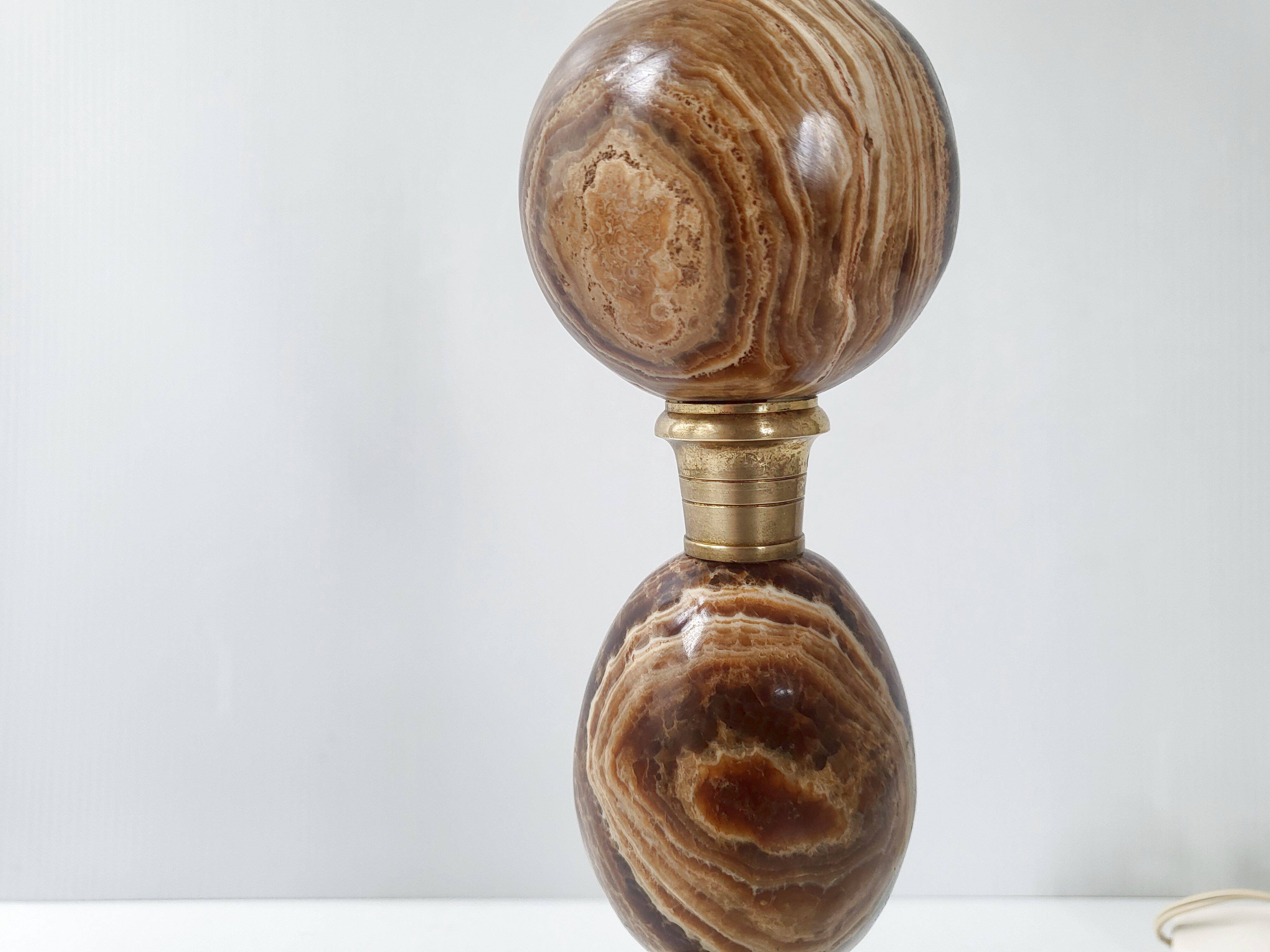 Vintage marble lamp 1970